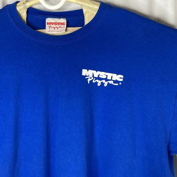 Vtg Mystic Pizza A Slice of Heaven T Shirt 2XL 80s - Picture 5 of 9